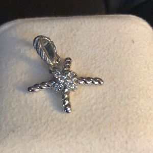 Judith Ripka sterling silver enhancer